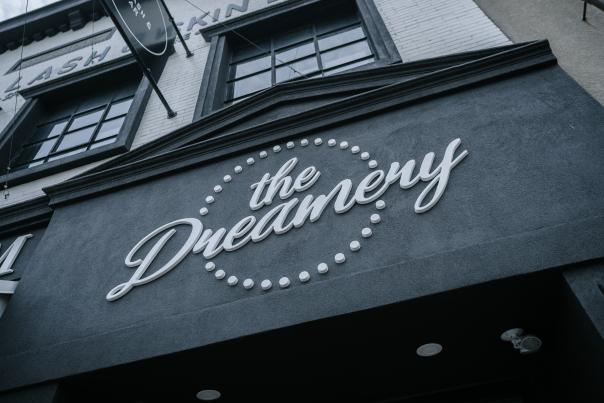 The Dreamery sign