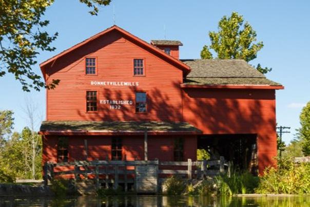 Bonneyville Mill County Park, Bristol, Indiana