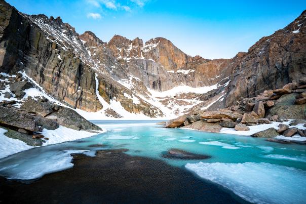 Chasm Lake- Winter