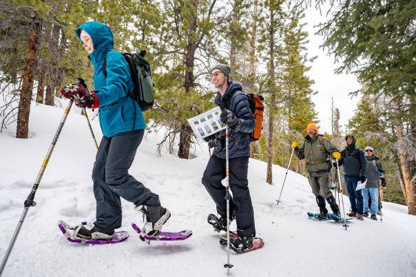 winter activities in Estes Park