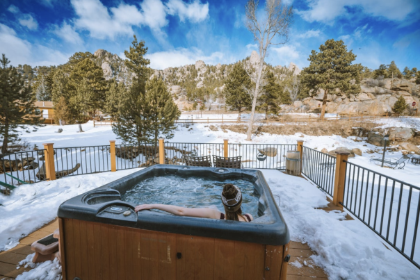 hot tub at the four seasons