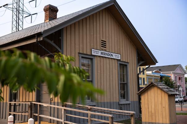 Herndon Depot - Summer- Town of Herndon