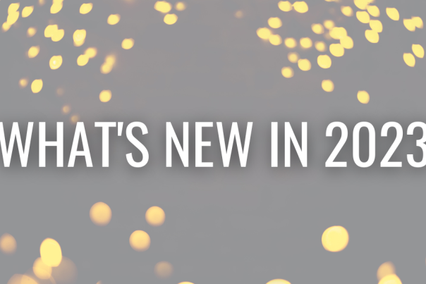 What's New in 2023 - Blog Header graphic