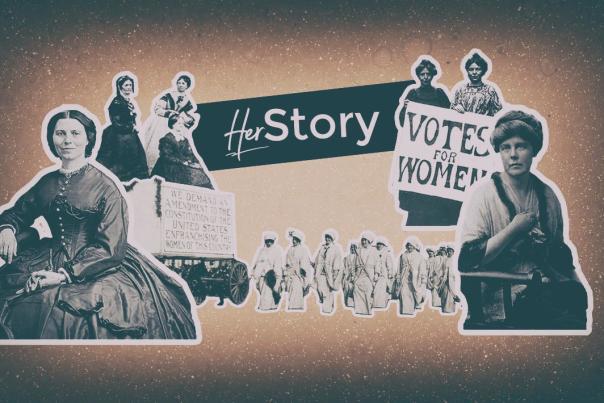 HerStory Homepage Header