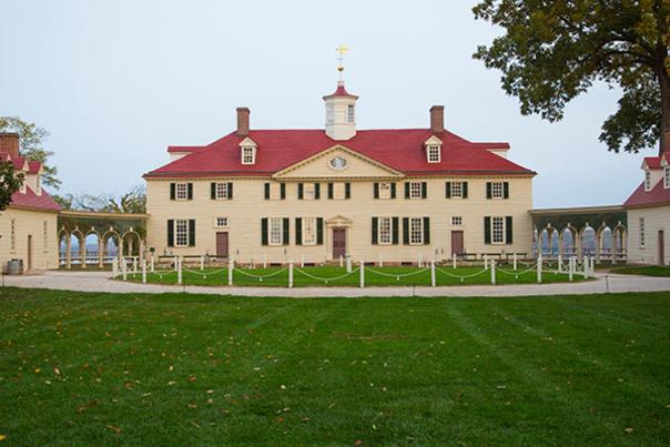 Mount Vernon mansion - south county page