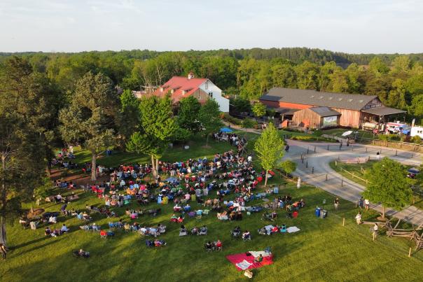 The Winery at Bull Run - Festivals and Events - Aerial