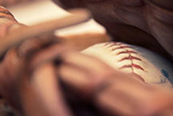 Baseball Glove and Ball