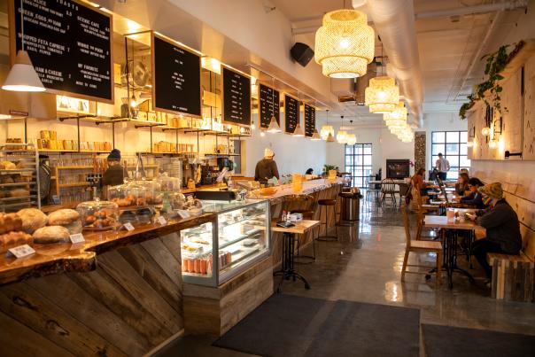 Inside Twenty Below Coffee Co. Moorhead