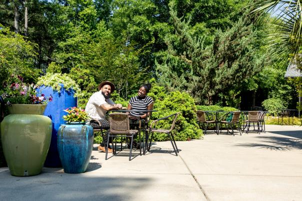 Cape Fear Botanical Garden Couple