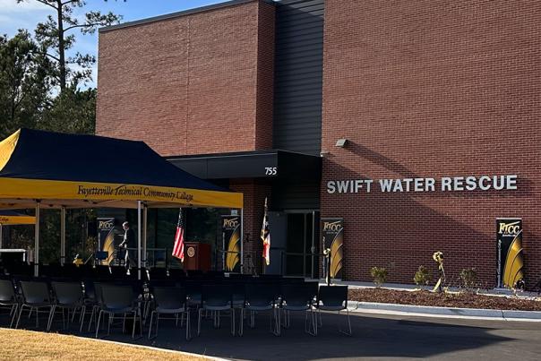 Swift Water Rescue Training Facility Banner