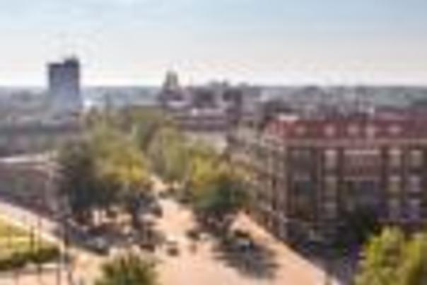 Image of Downtown Fayetteville NC skyline