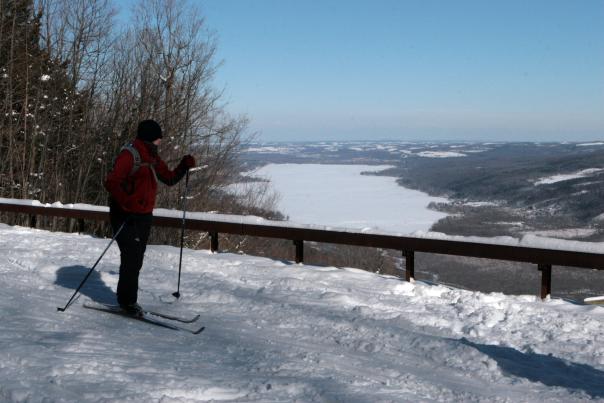 Cross Country Skiing at Harriet Hollister Spencer Recreation Area, Honeoye