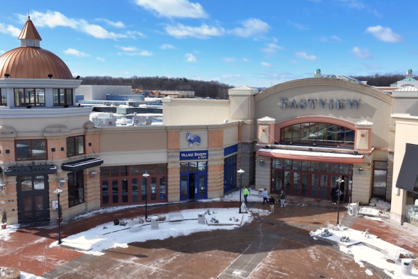 exterior of eastview mall