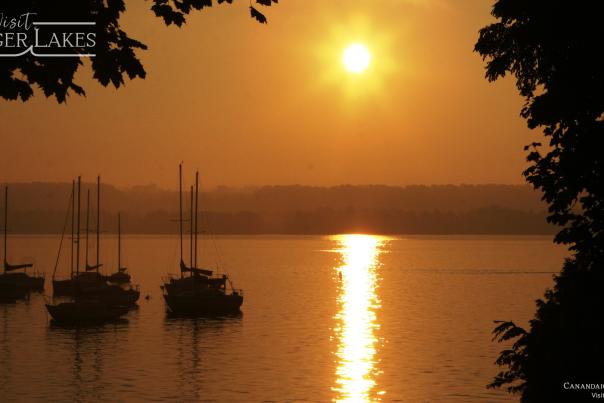 Canandaigua Lake Zoom Background