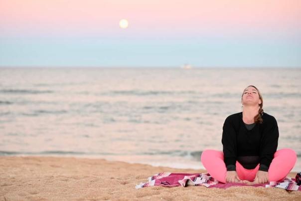 Beach Yoga