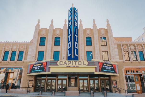 The historic and newly restored Capitol Theatre hosts a diverse mix of popular and classical music and live performing arts