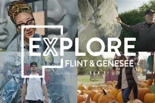 Several images of people from around Flint & Genesee, showing how resilient the area is.