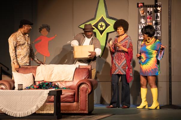 Actors on stage during a performance at The New McCree Theatre, 4601 Clio Rd, Flint.