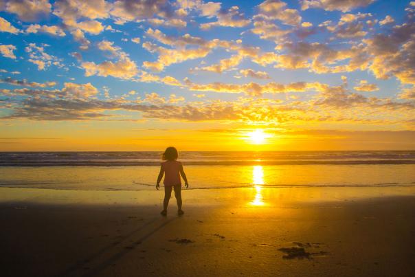 Sunset Beach Child