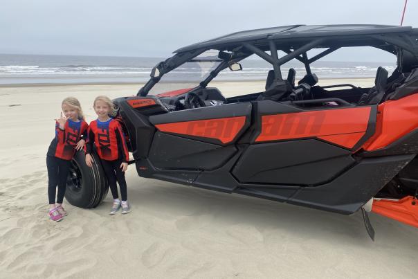 Dune Buggy with Kids