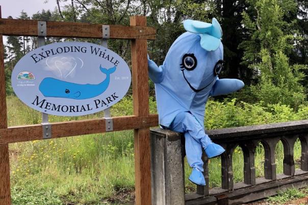exploding whale memorial park
