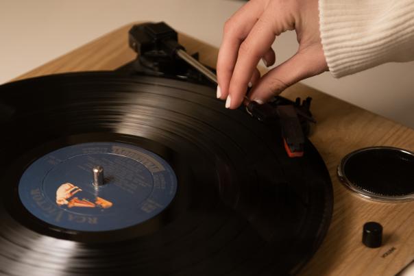 Record Player at The Elizabeth