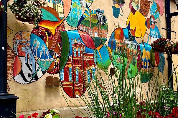 Fort Collins Flowers Alley Art