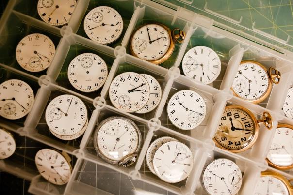 Pocket watch faces