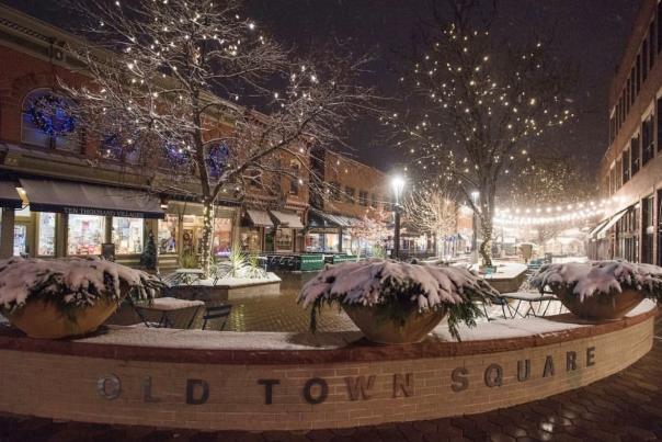 old town Square snow credit Richard Haro