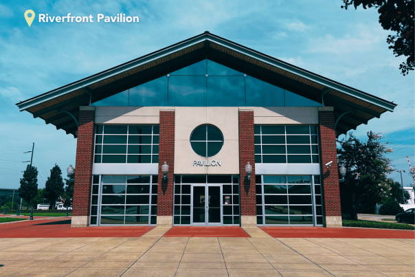 Riverfront Pavilion in downtown Fort Smith, AR.