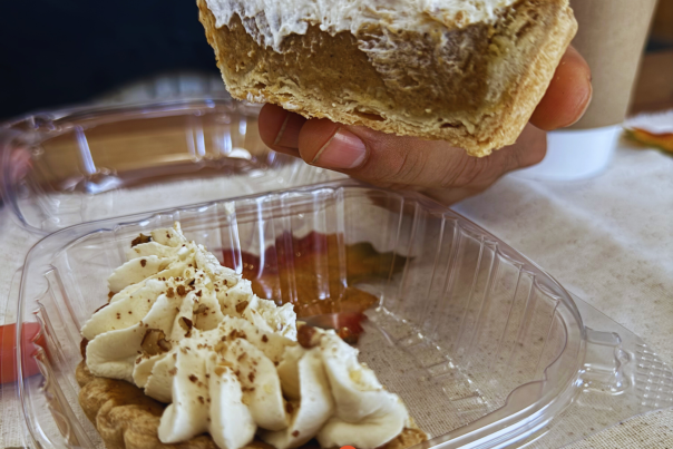 From donuts and coffee to sandwiches and pie, Harvest Moon Bakery in Fort Smith, AR offers both savory and sweet.