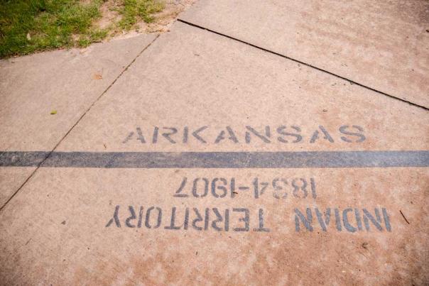 Fort Smith National Historic Site line of Native Territory