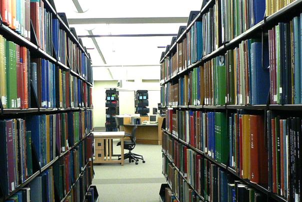 Genealogy Library Interior