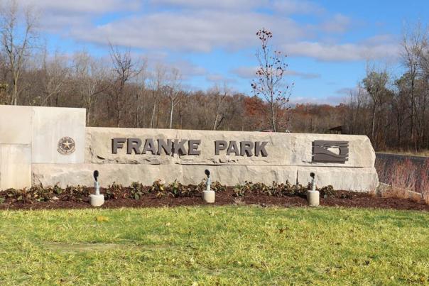 Franke Park Entrance Sign