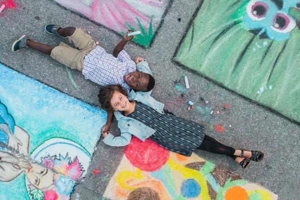 Three Rivers Festival - Chalk Walk - 2017 Visitor Guide Photo - Fort Wayne, Indiana