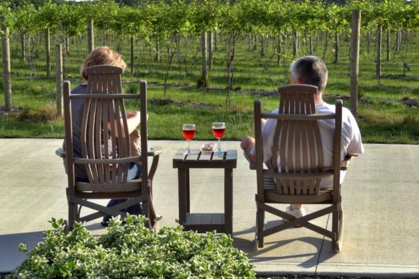 Relaxing at Country Heritage Winery