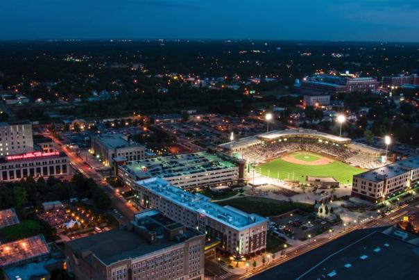 Parkview Field at Night