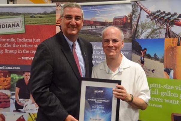 Curt Witcher Earns 2016 Hoosier Hospitality Award