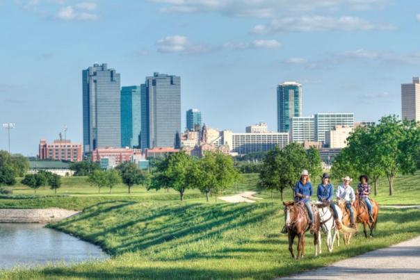 Horseback Riding on Trinity