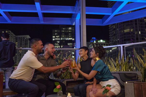 LGBTQ Friends Enjoying the Greater Fort Lauderdale Night Life