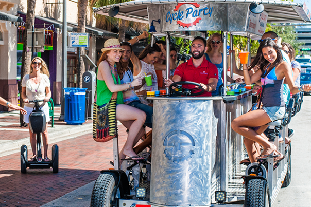 Cycle Party Mobi In Greater Ft. Lauderdale