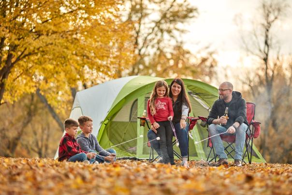 A Family Camping in Galena