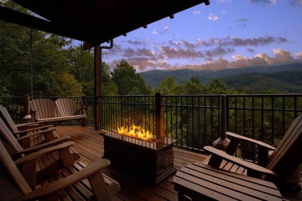 View of Great Smoky Mountains from Elk Springs Resort