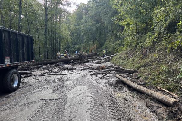 Gatlinburg bypass landslide