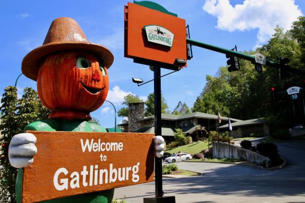 Welcome Scarecrow Gatlinburg