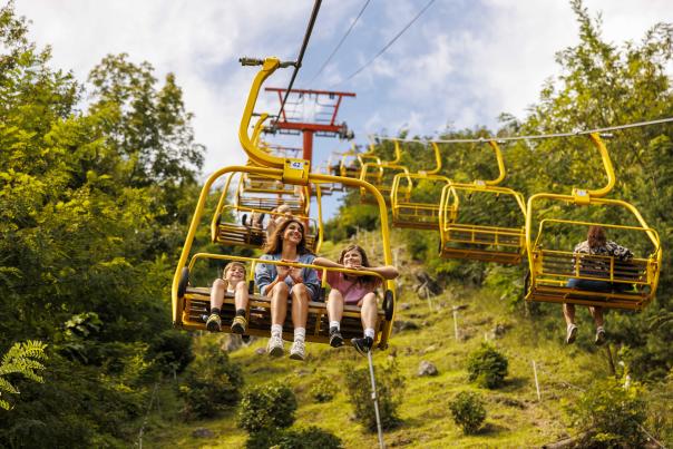 Gatlinburg SkyPark chairlift