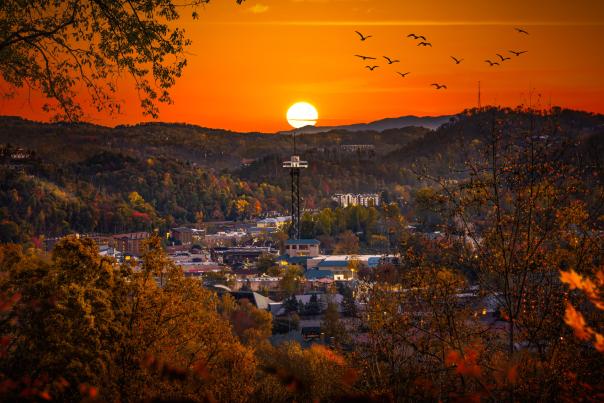 Sunset in Gatlinburg