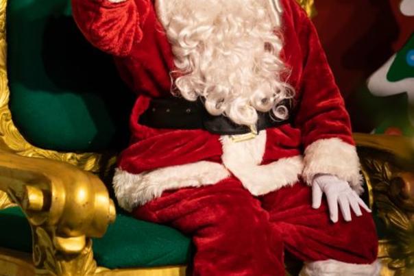 Gilroy Gardens Santa