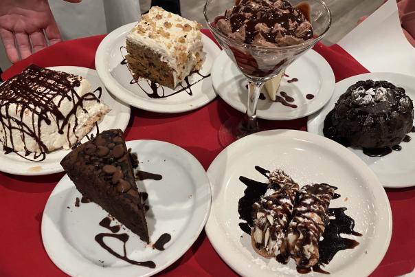 Mama Mia's Dessert Tray