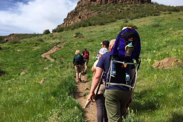 Hiking Golden-Up We Go